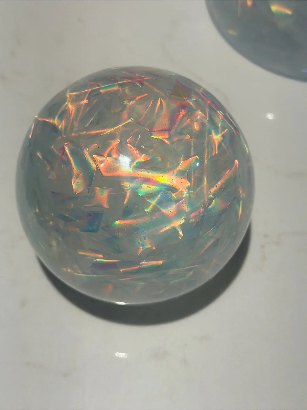 N/A add shimmering
